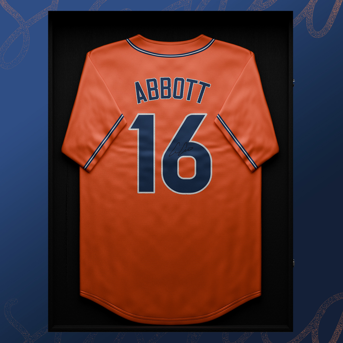 Andrew Abbott Autographed Virginia Jersey